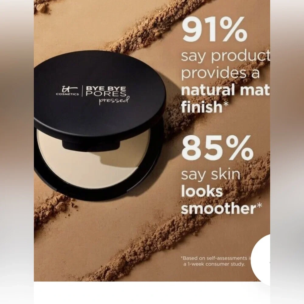 It BYE BYE PORES pressed airbrush finish press powder net weight 0.31 oz. /9.0g